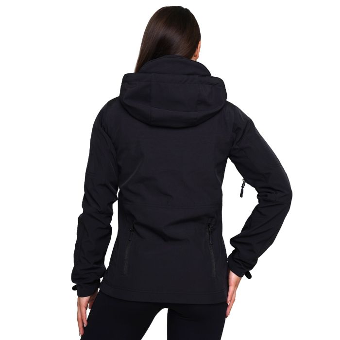 Women‘s Softshell Jacket Black - GymBeam XL