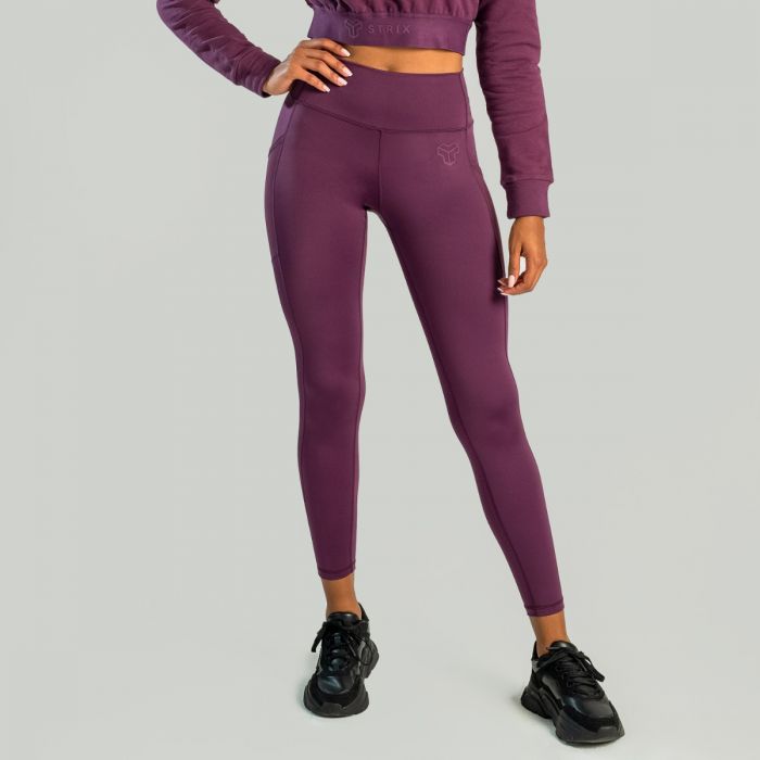 Essential leggings Plum - STRIX XL