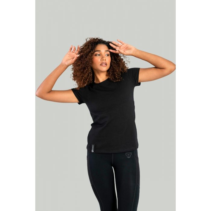 Women‘s Essential Tee Black - STRIX L