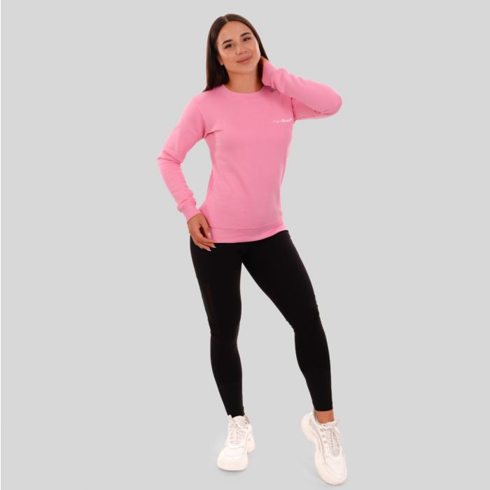 Women‘s Jumper Basic Baby Pink - GymBeam M