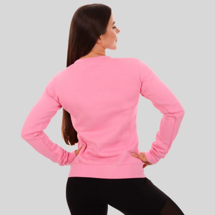Women‘s Jumper Basic Baby Pink - GymBeam M