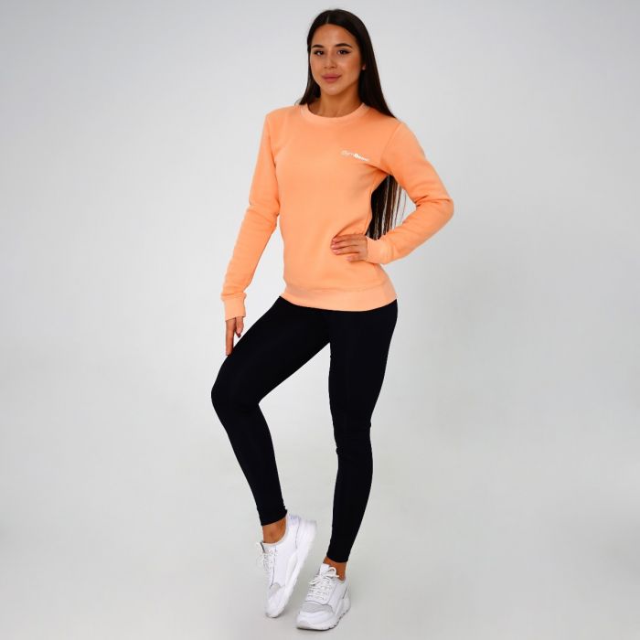 Women‘s Jumper Basic Powder Peach - GymBeam XL