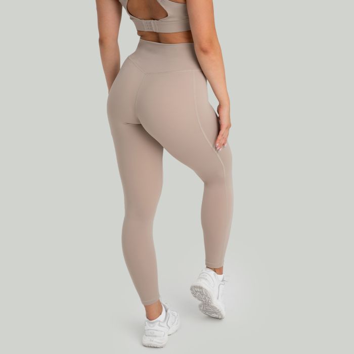 Women‘s Leggings Taupe - STRIX XL