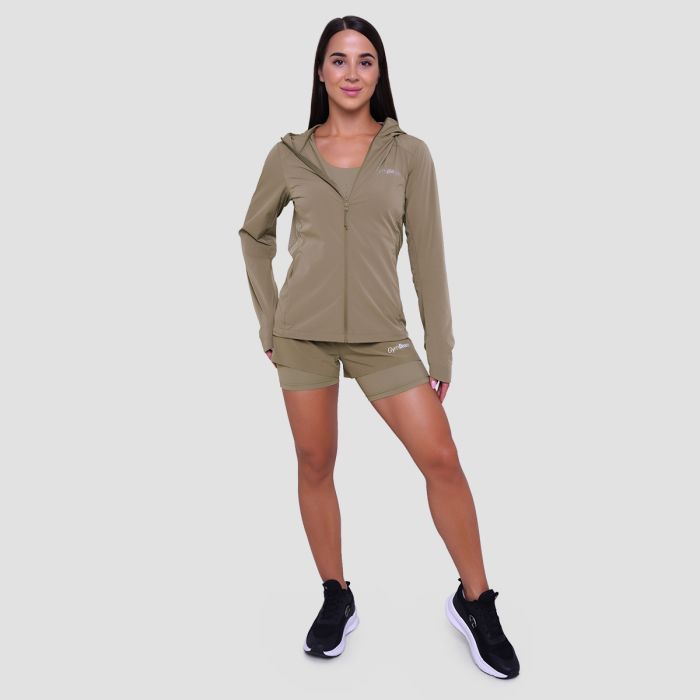 Women‘s Pulse Running Jacket Vetiver - GymBeam XXL