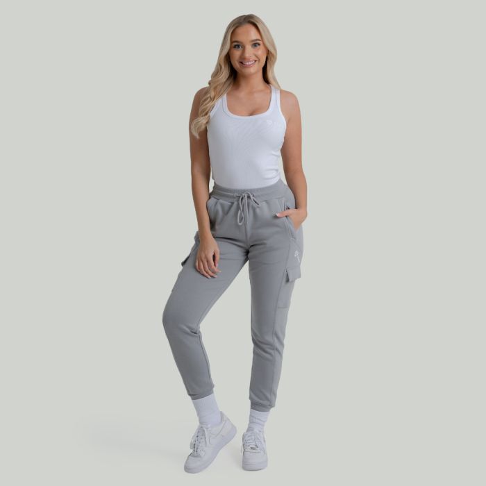 Women‘s Ribbed Tanktop White - STRIX XL