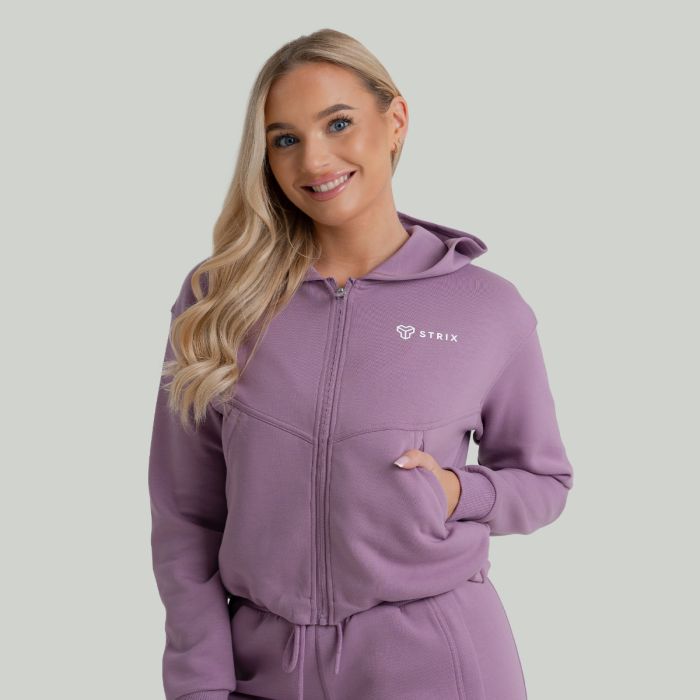 Women‘s ZOA Zip-Up Sweatshirt Orchid - STRIX XL