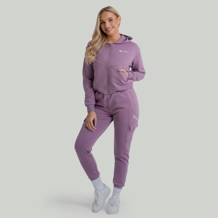 Women‘s ZOA Zip-Up Sweatshirt Orchid - STRIX XL