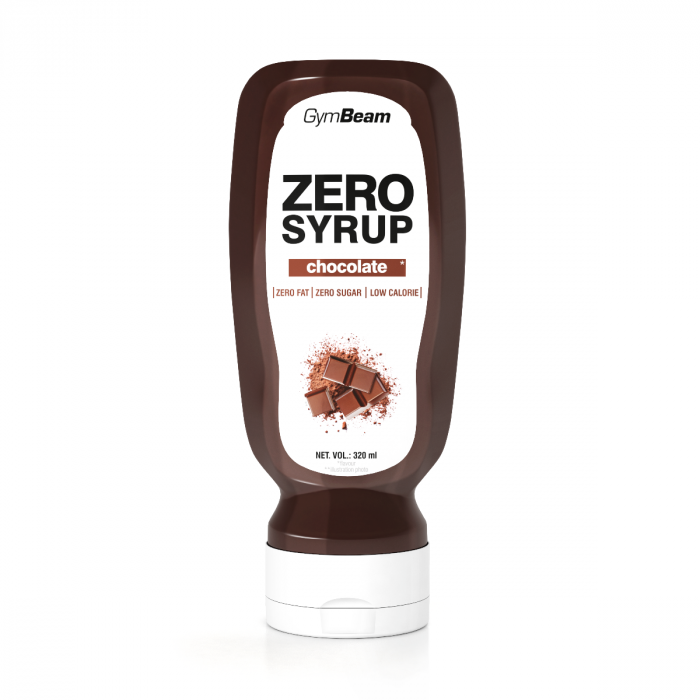 Bezkalorický sirup Chocolate Syrup - GymBeam 320 ml