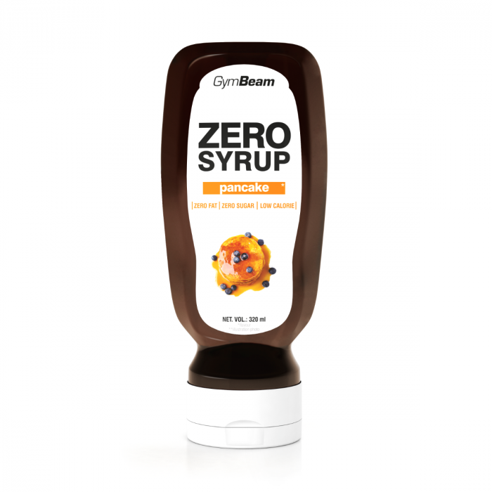 Bezkalorický sirup Pancake Syrup - GymBeam 320 ml