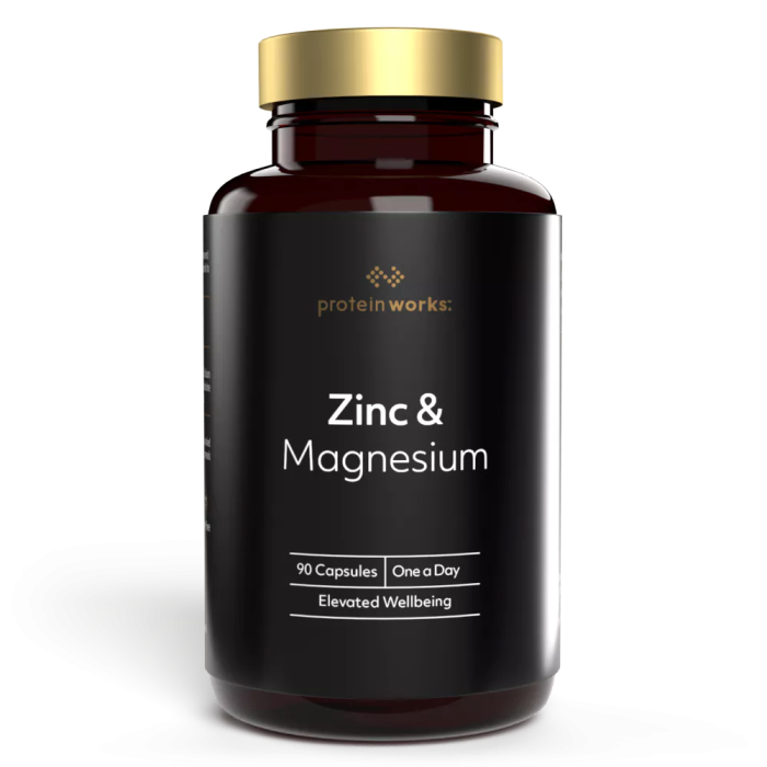 Zinc and Magnesium - The Protein Works 90 caps
