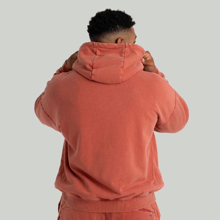 Zip Hoodie Washed Terra - STRIX XXL