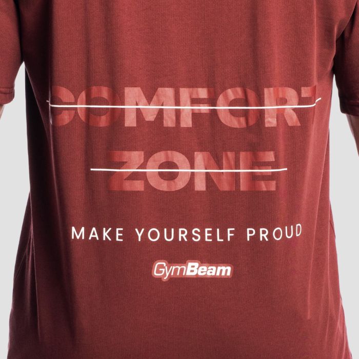 Zone T-shirt Cherrywood - GymBeam XXL