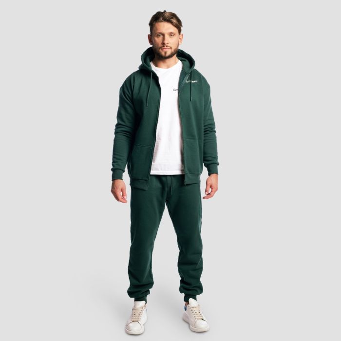 Zone Zip Up Hoodie Forest - GymBeam XL