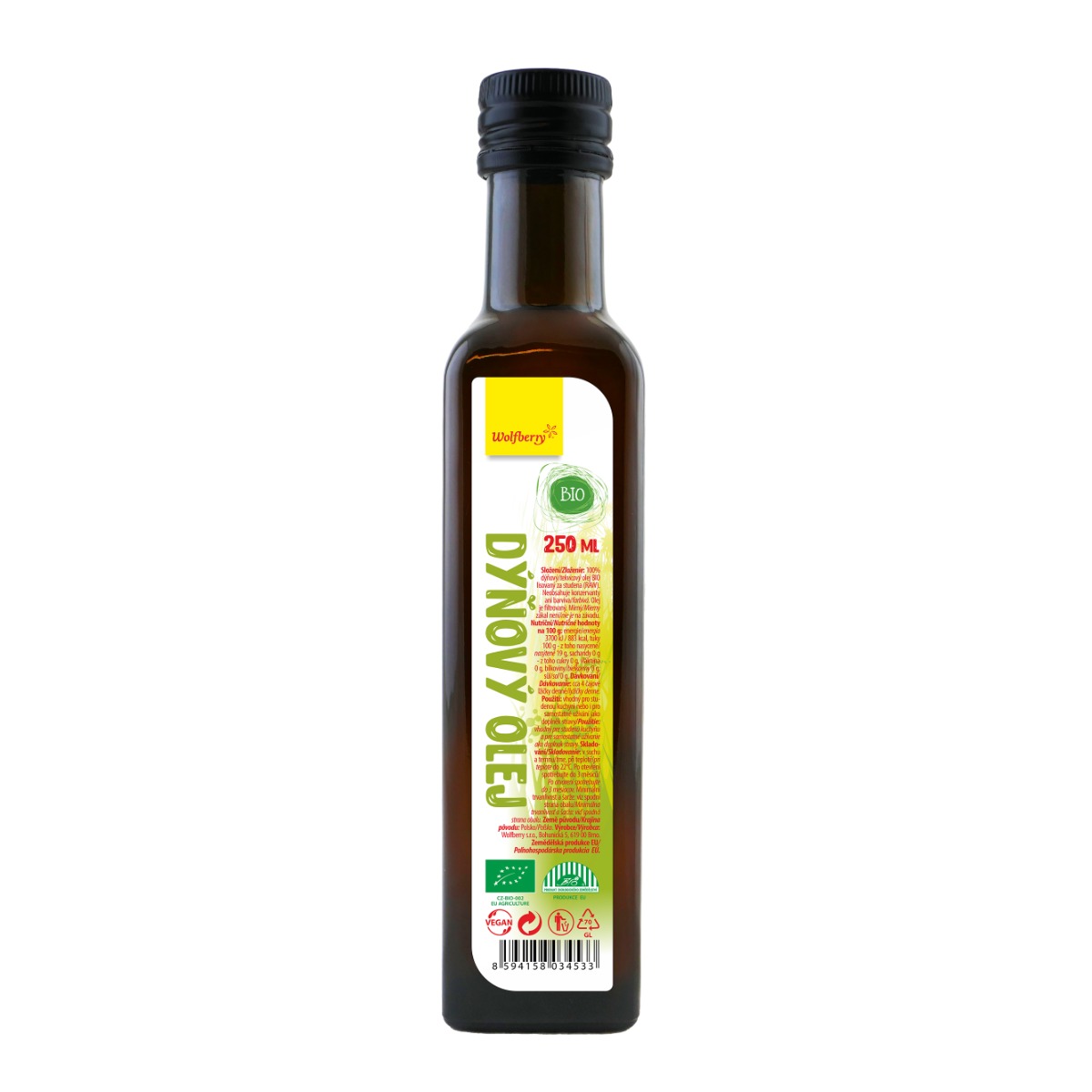 BIO Tekvicový olej - Wolfberry