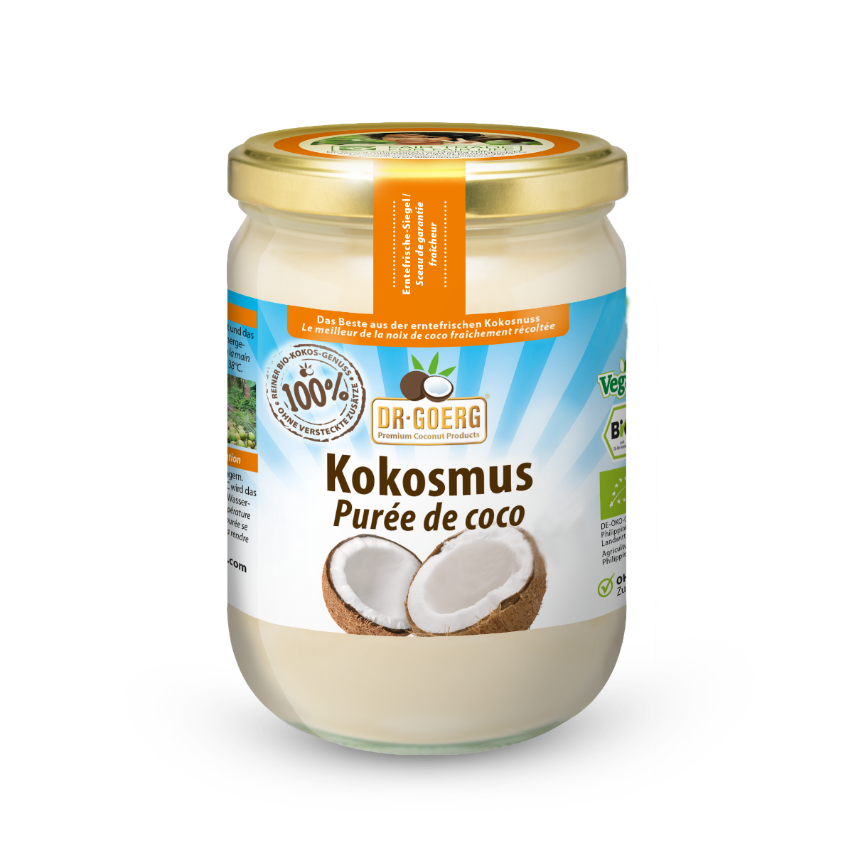 PREMIUM BIO Coconut Butter - DR. GOERG