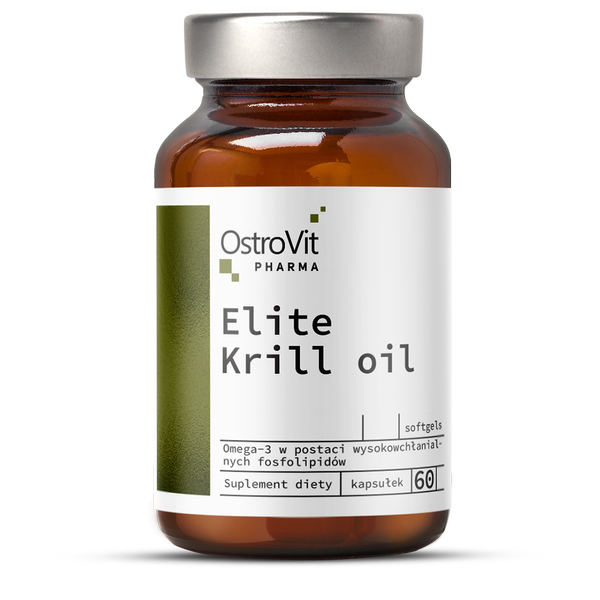 Elite Krill Oil 60 caps - OstroVit Pharma