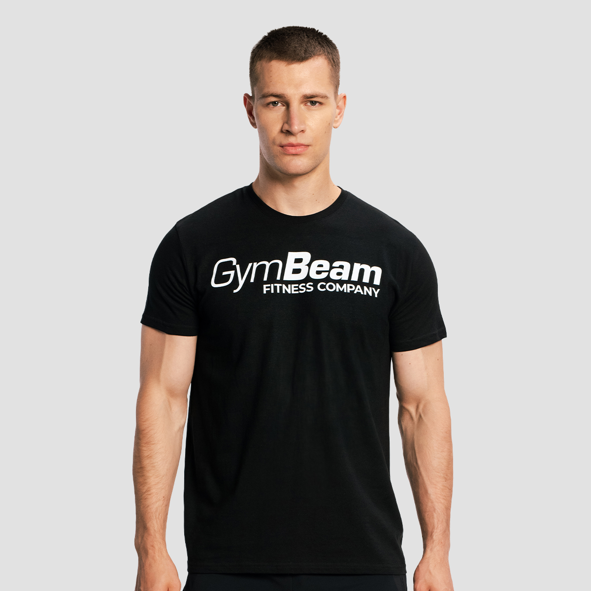 Fitness T-shirt Zwart - GymBeam