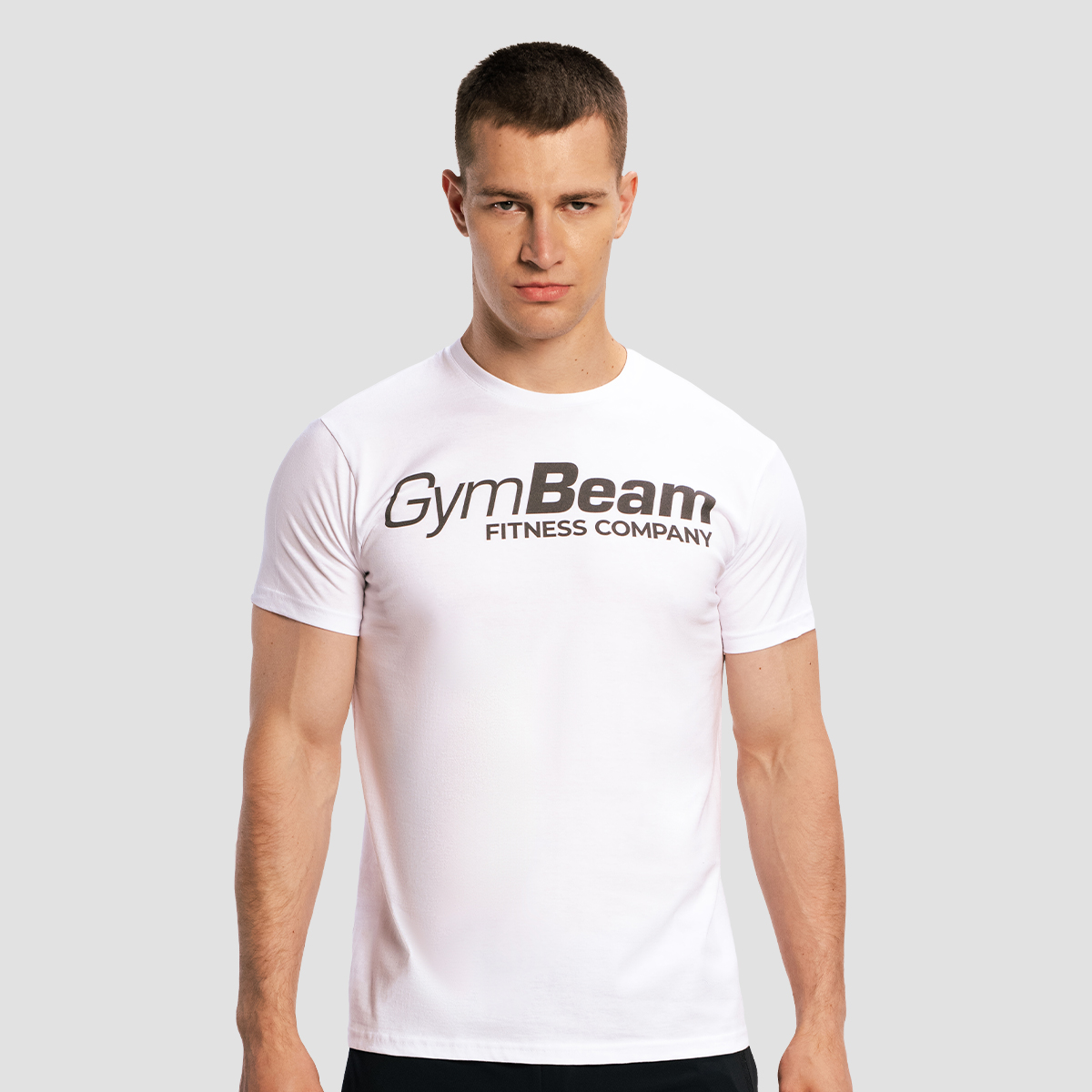 Fitness T-shirt Wit - GymBeam