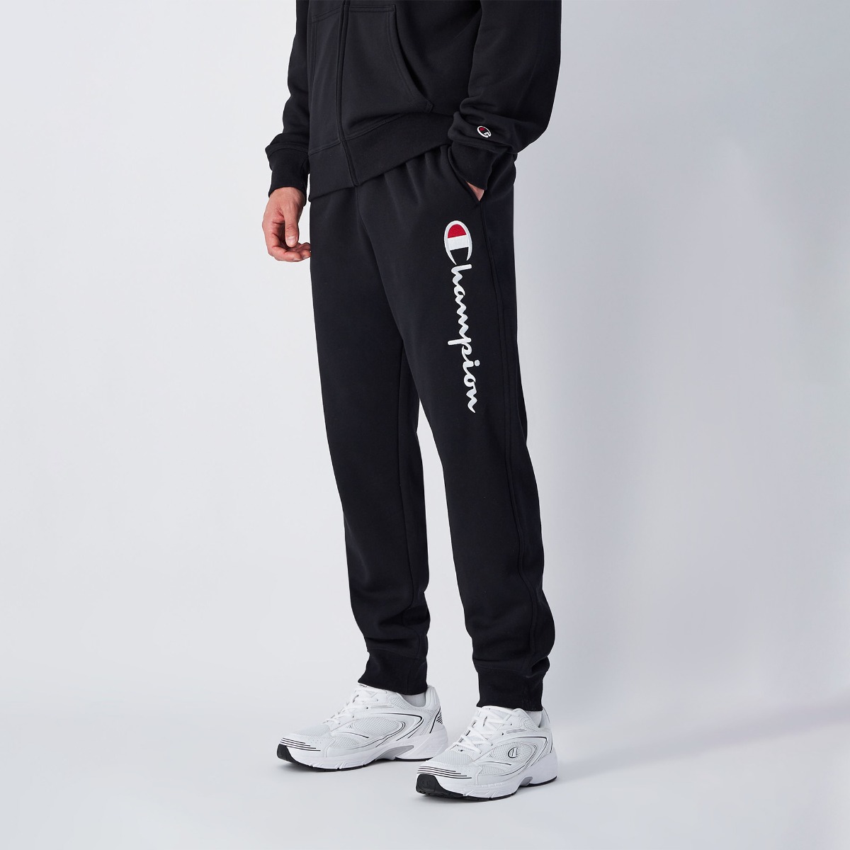 Fleece Big Logo Joggers Black - Champion