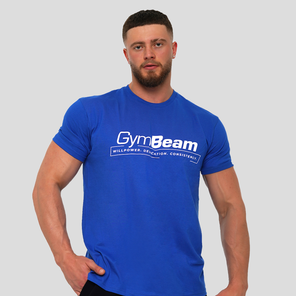 Wilskracht T-shirt Royal Blue - GymBeam