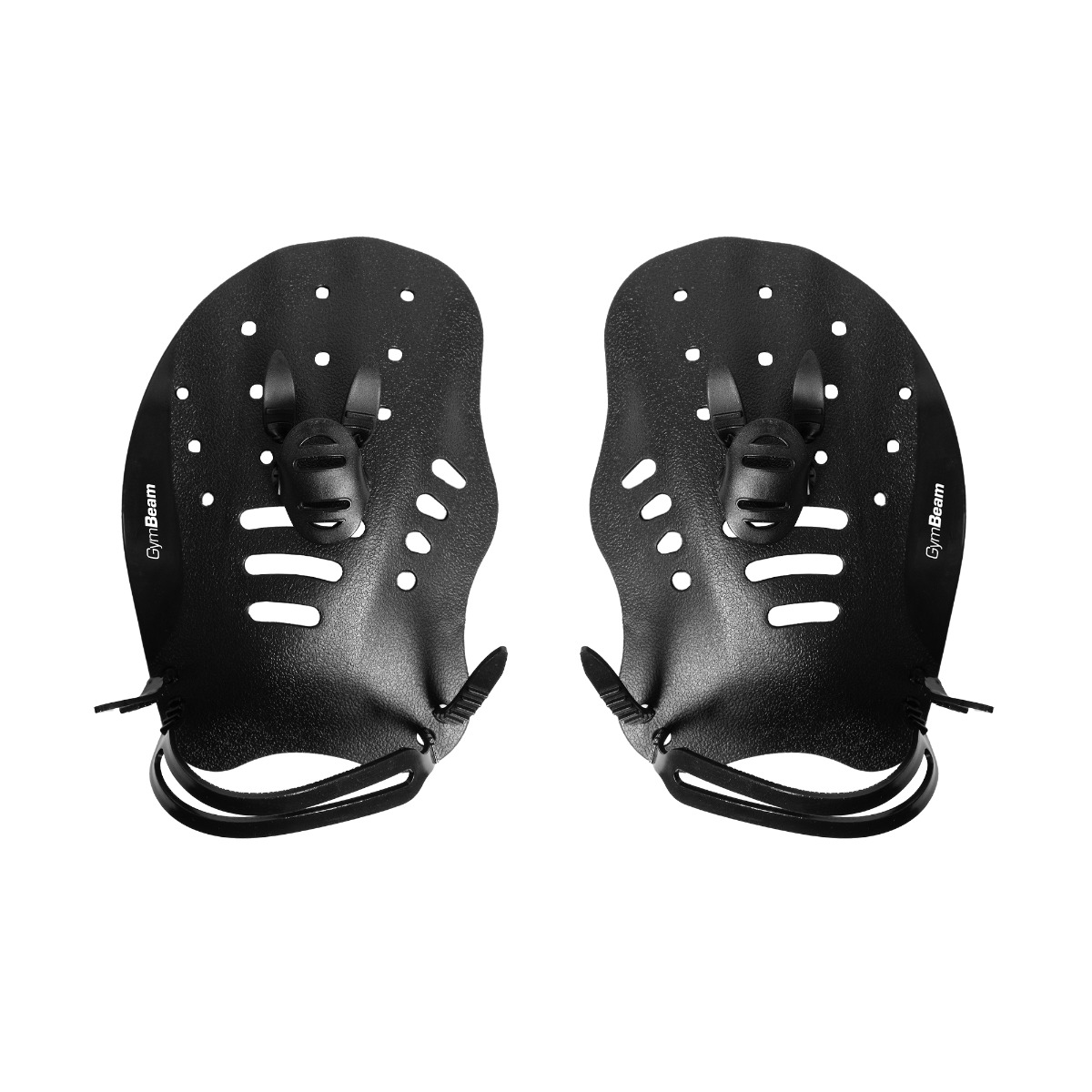 Hand Paddle AquaFlow Black - GymBeam