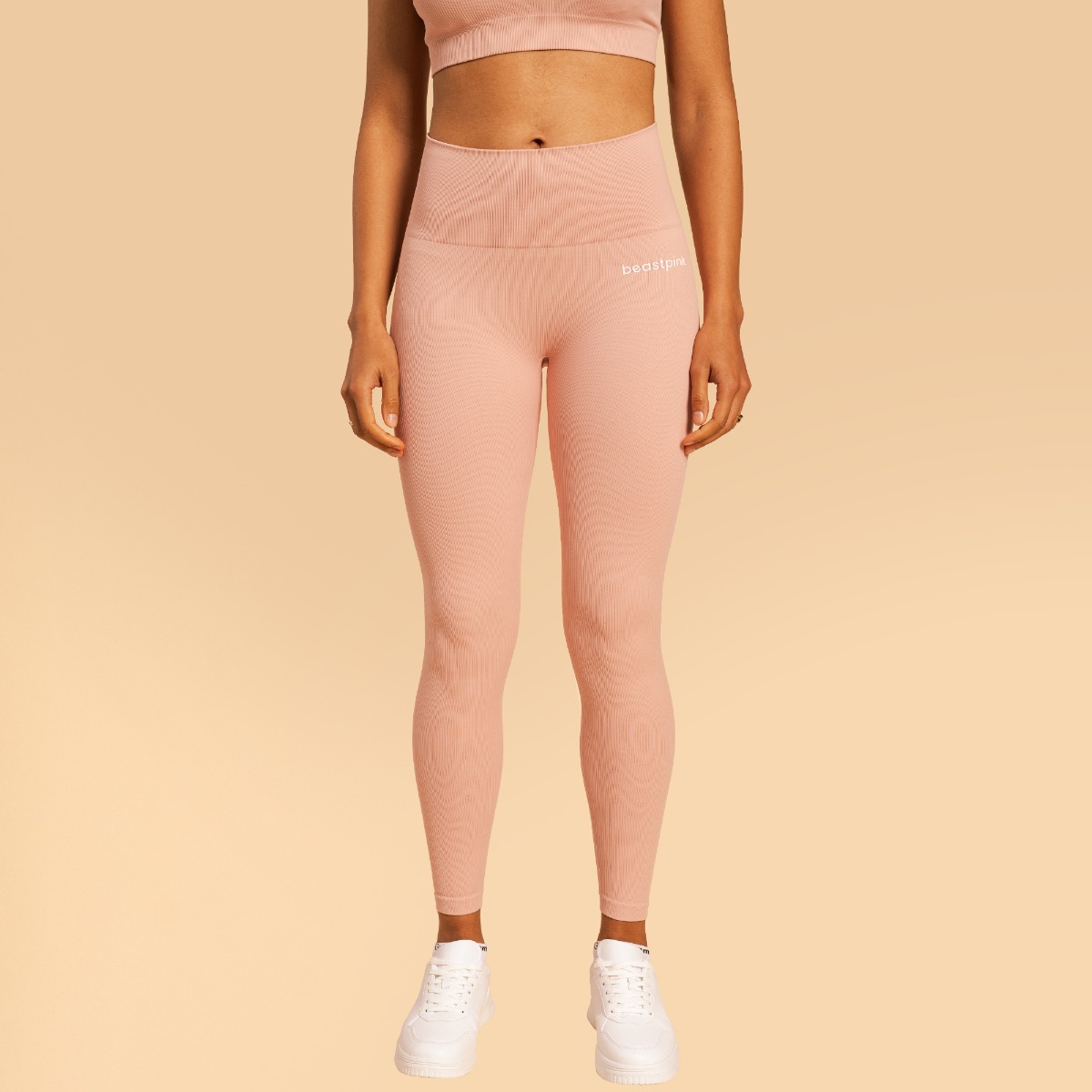 Dames Hyper Legging Roze - BeastPink