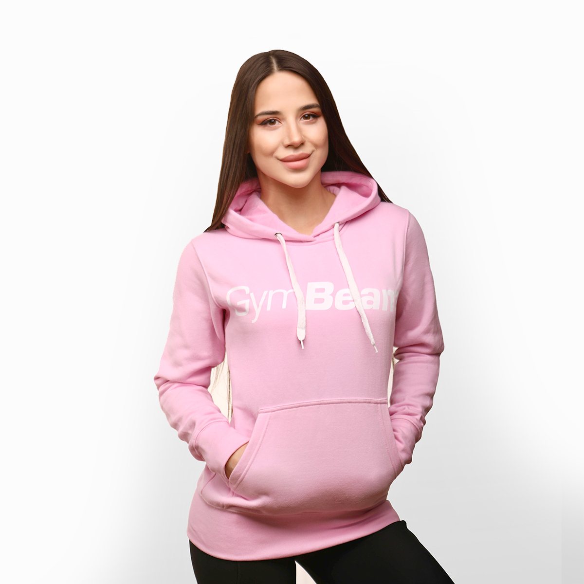 Women's Athlete Hoodie Roze - GymBeam