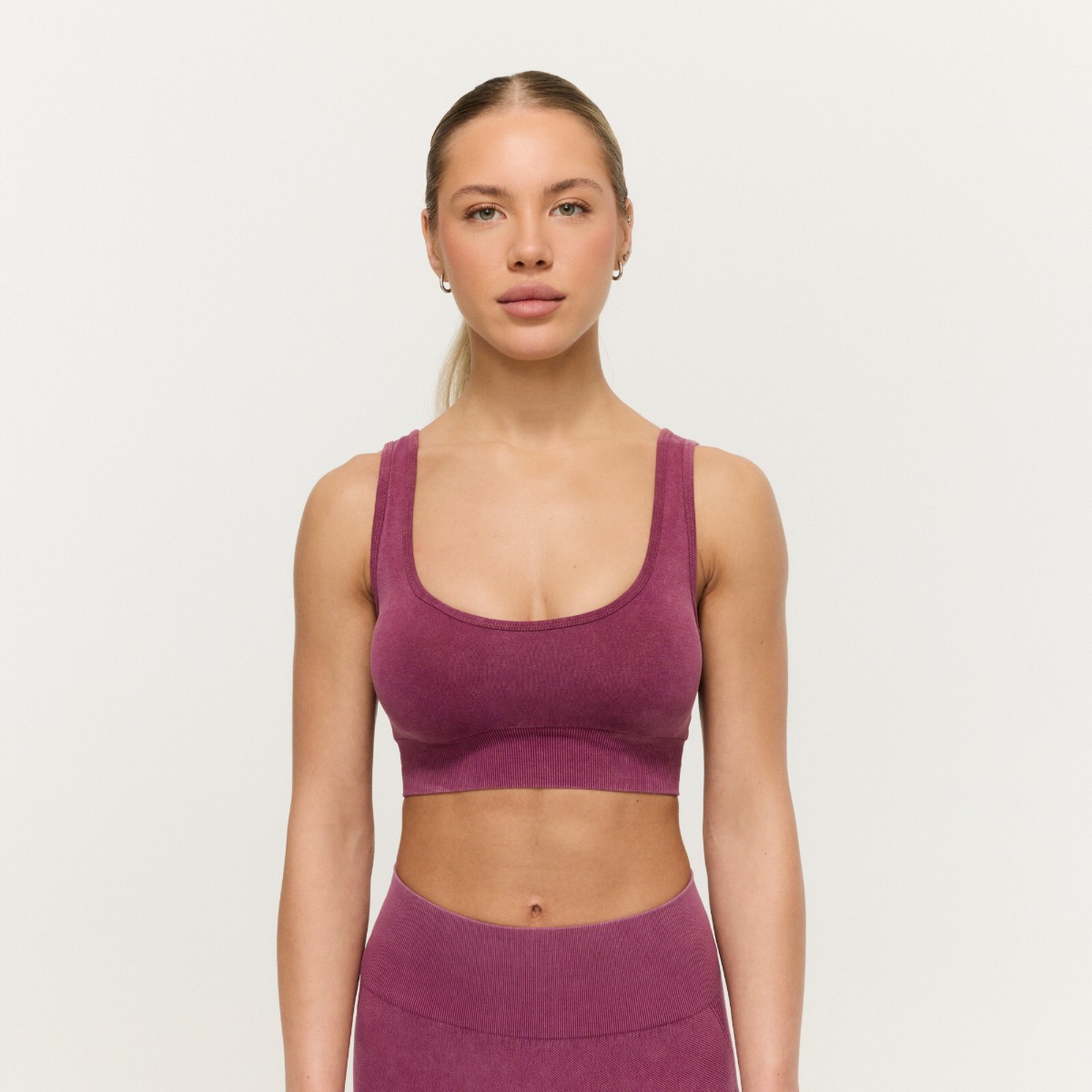 Lift Naadloze Sportbeha Plum - GymBeam