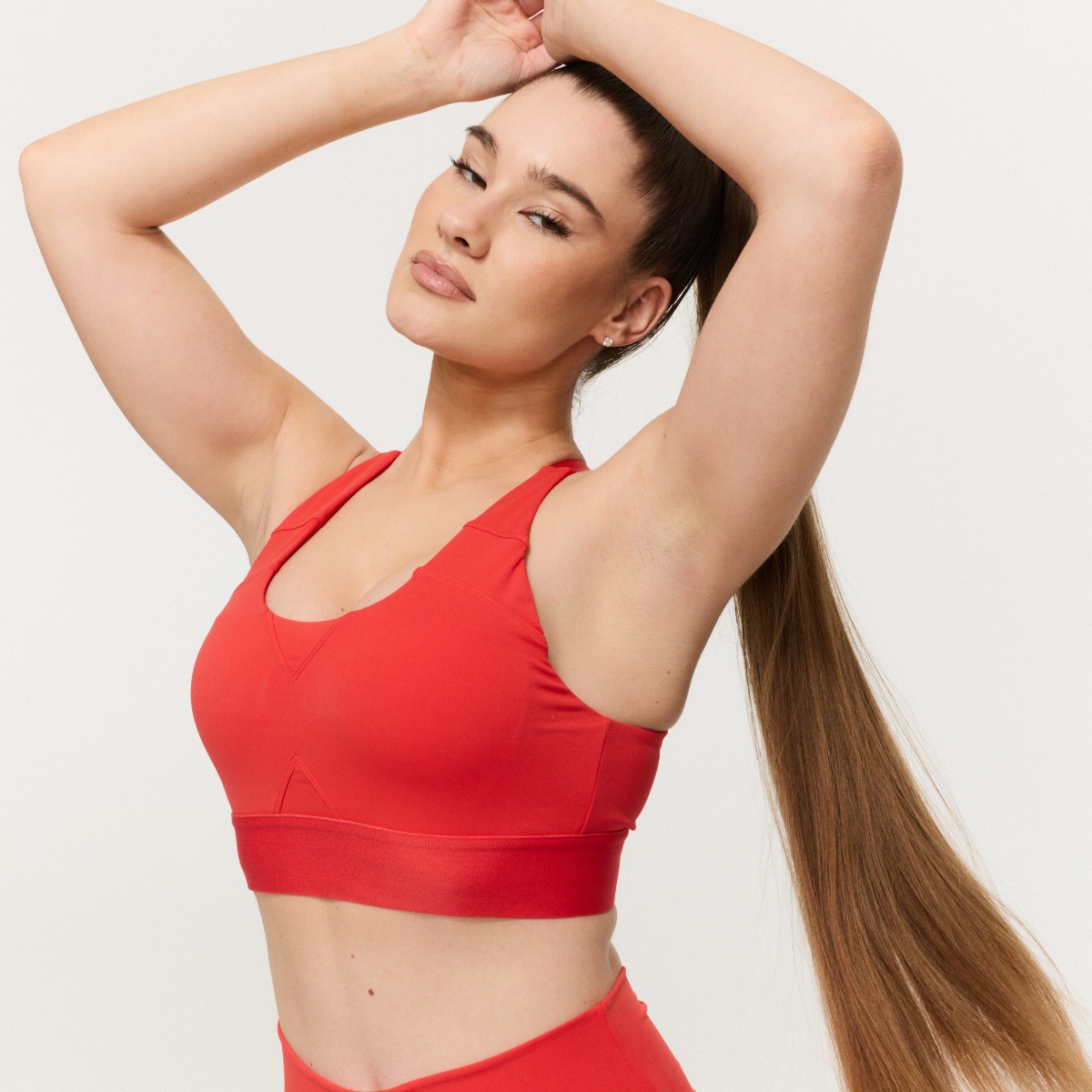Limitless Sportbeha Warm Rood - GymBeam