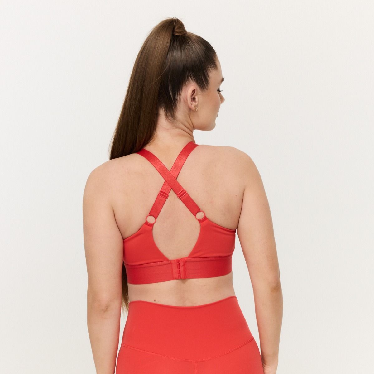 Limitless Sportbeha Warm Rood - GymBeam