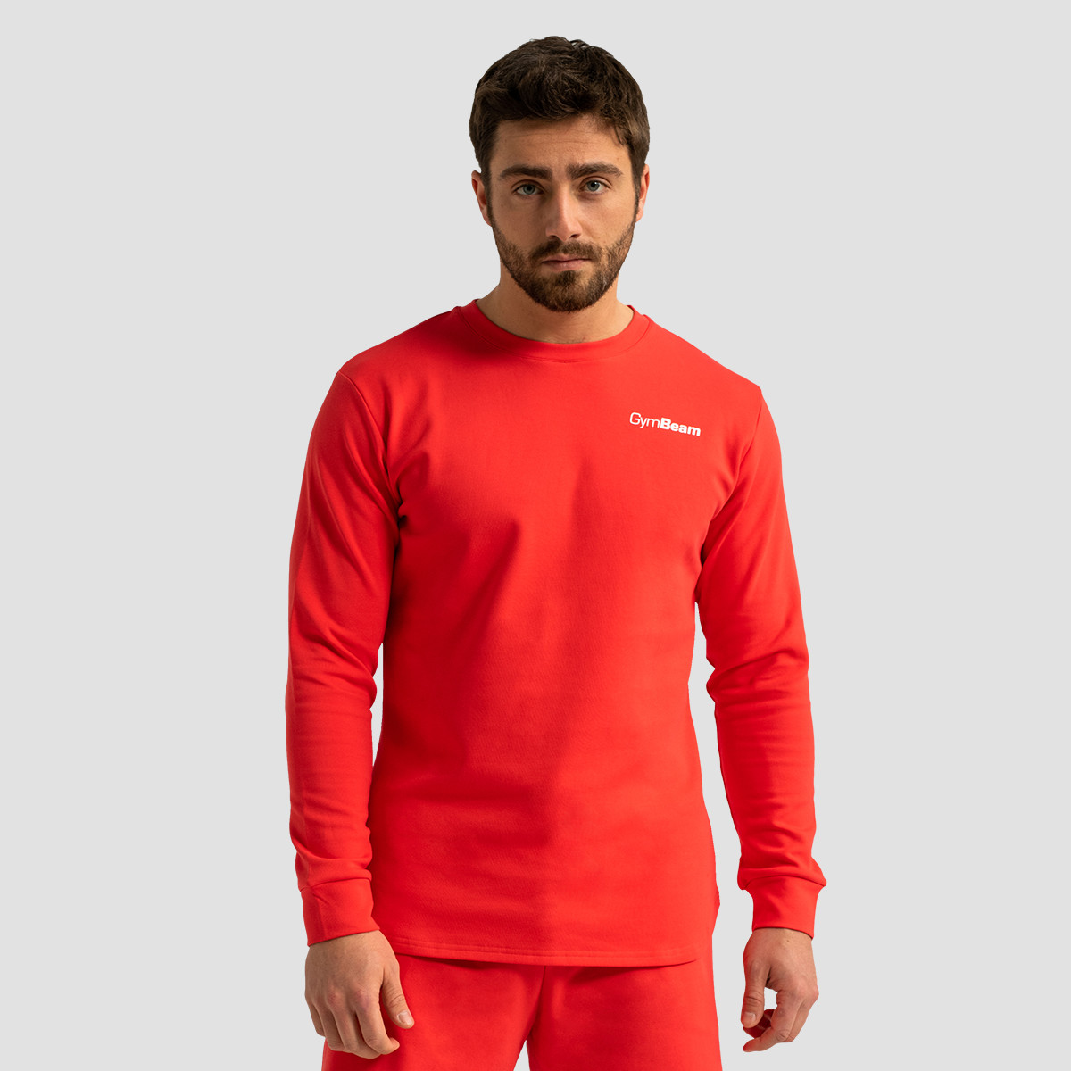 Limitless Sweatshirt Warm Rood - GymBeam