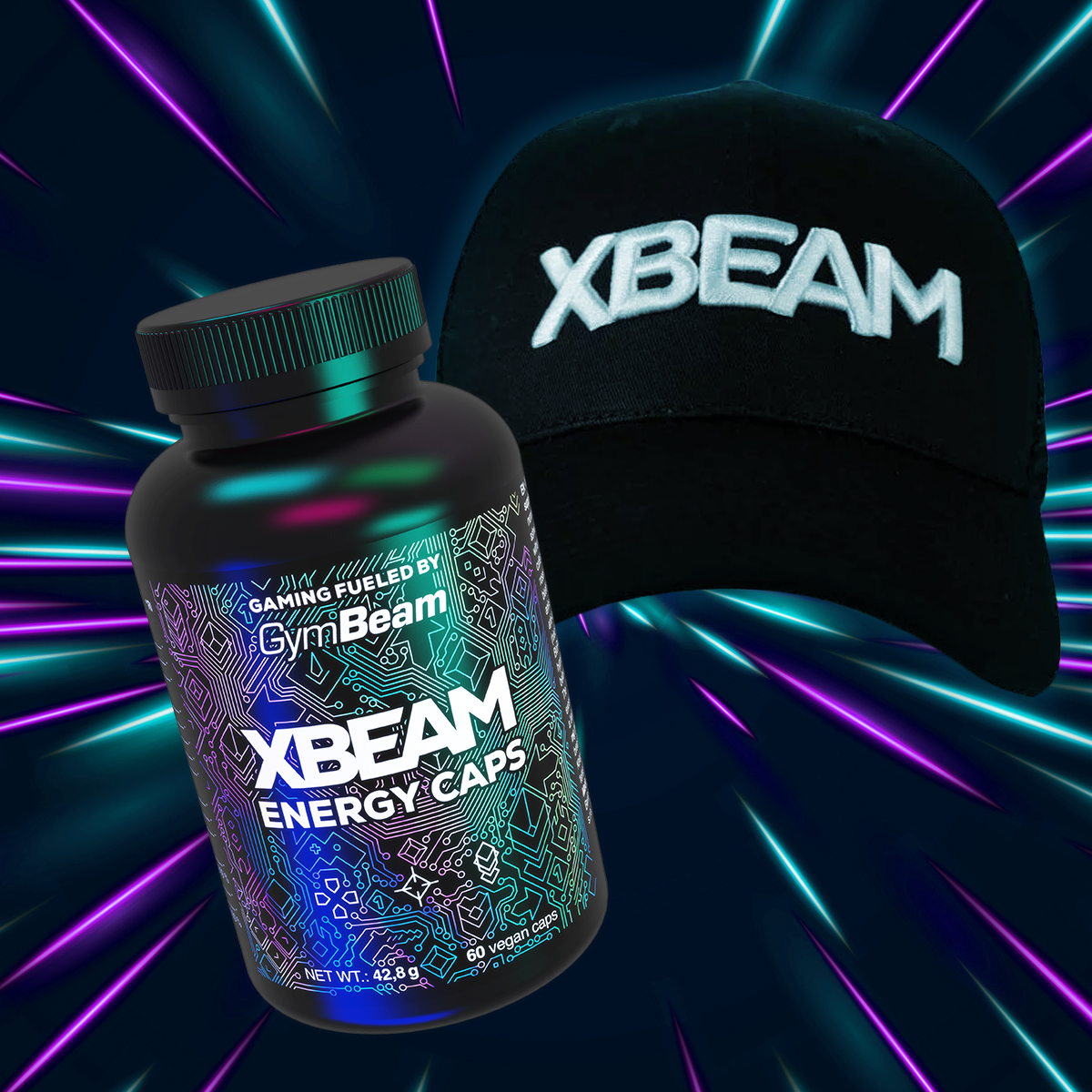 XBEAM Energiekappen - GymBeam