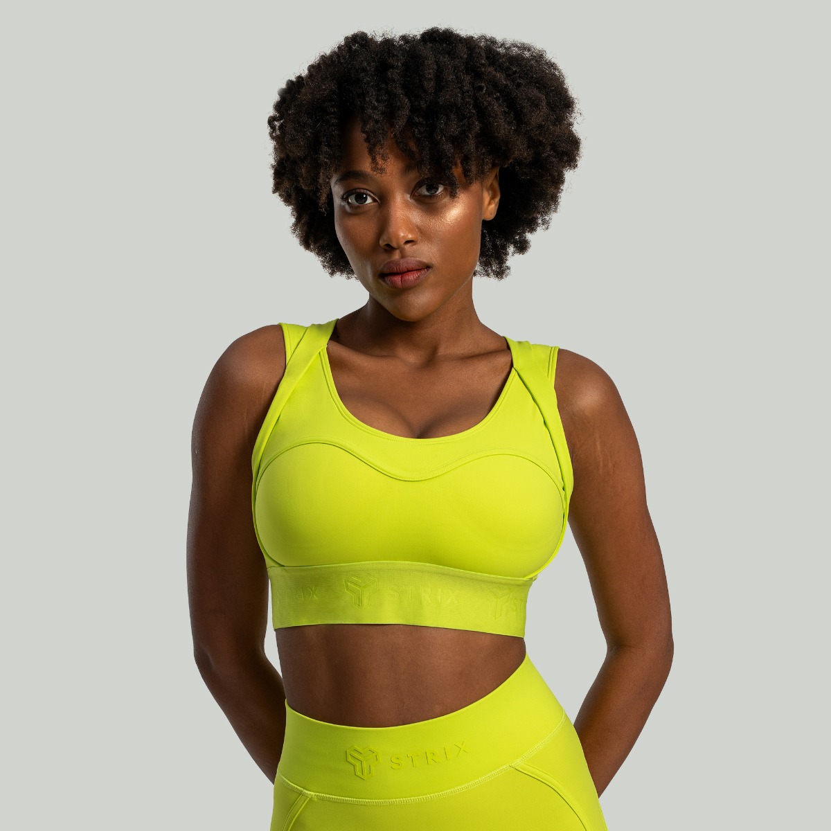 Lunar Sportbeha Chartreuse - STRIX