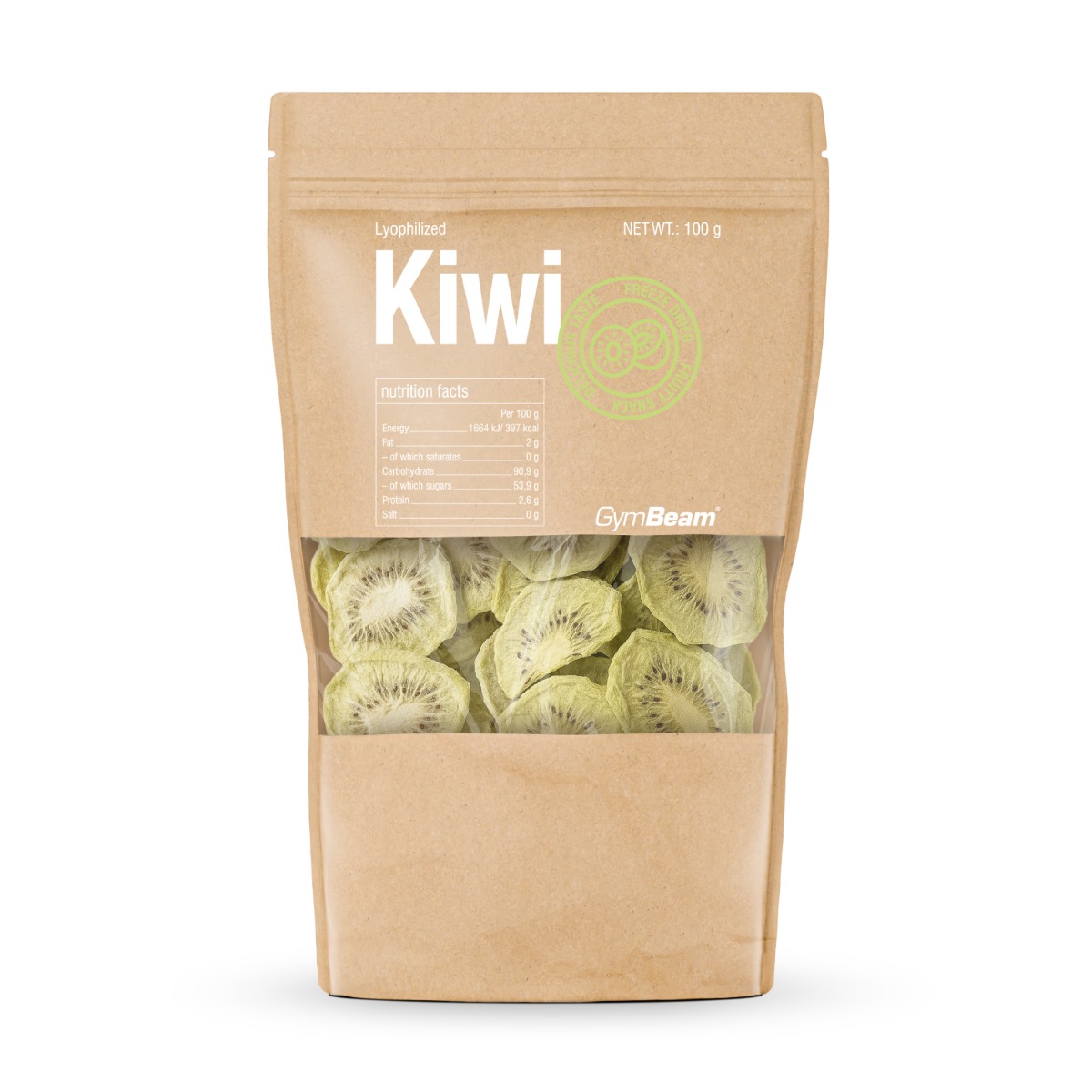Gevriesdroogde kiwi - GymBeam