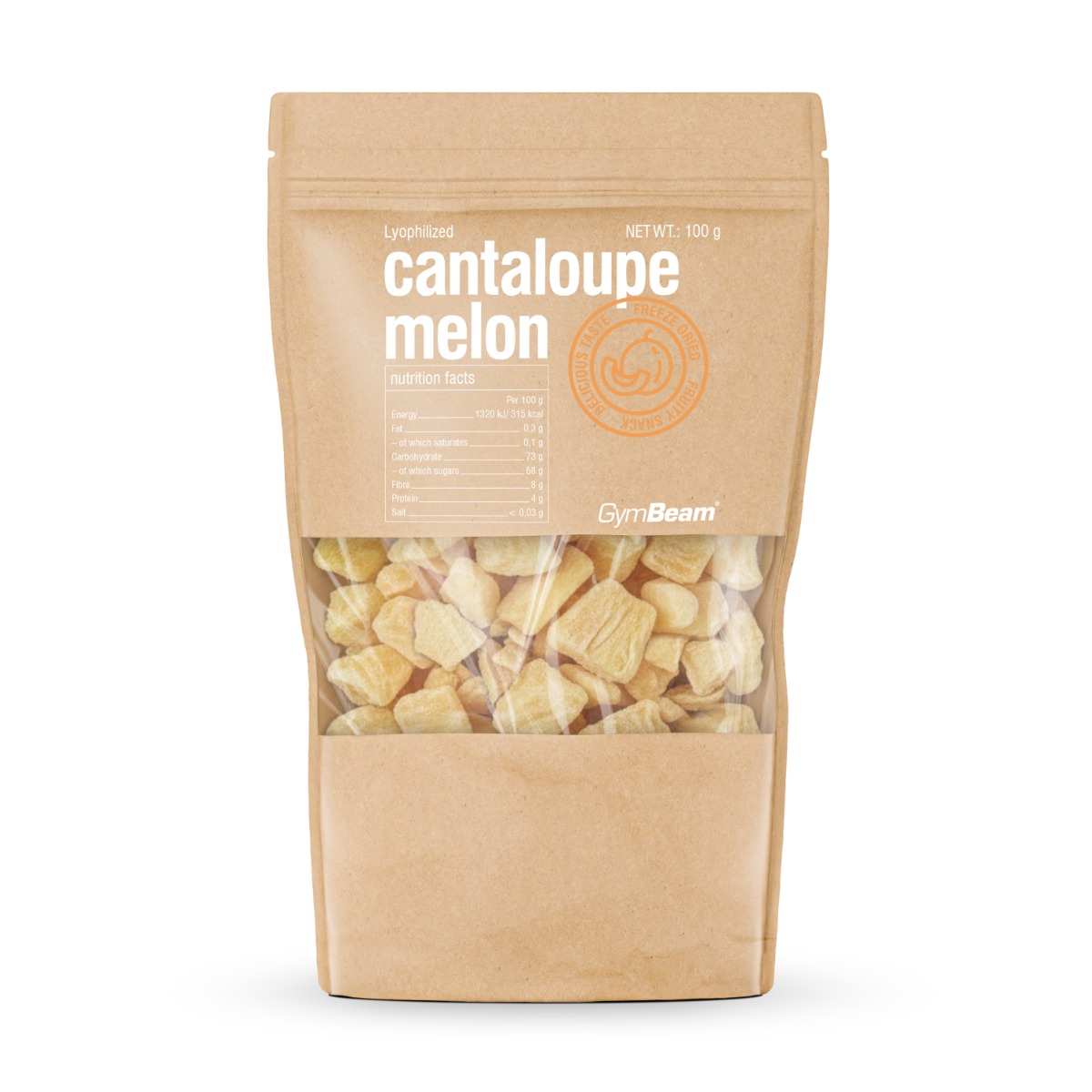 Gevriesdroogde Cantaloupe Meloen - GymBeam
