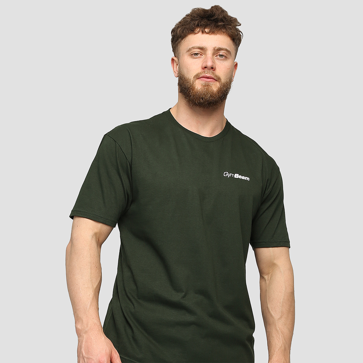 Basic T-shirt Groen - GymBeam