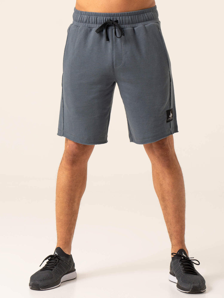 Men‘s Dynamic Track Shorts Petrol- Ryderwear
