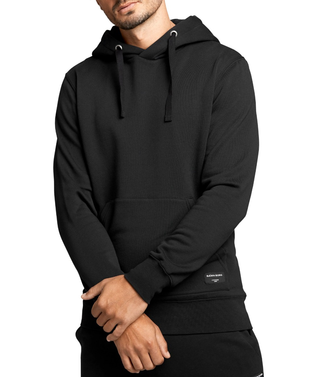 Men‘s Hoodie Borg Hood Centre Black Beauty - BJÖRN BORG