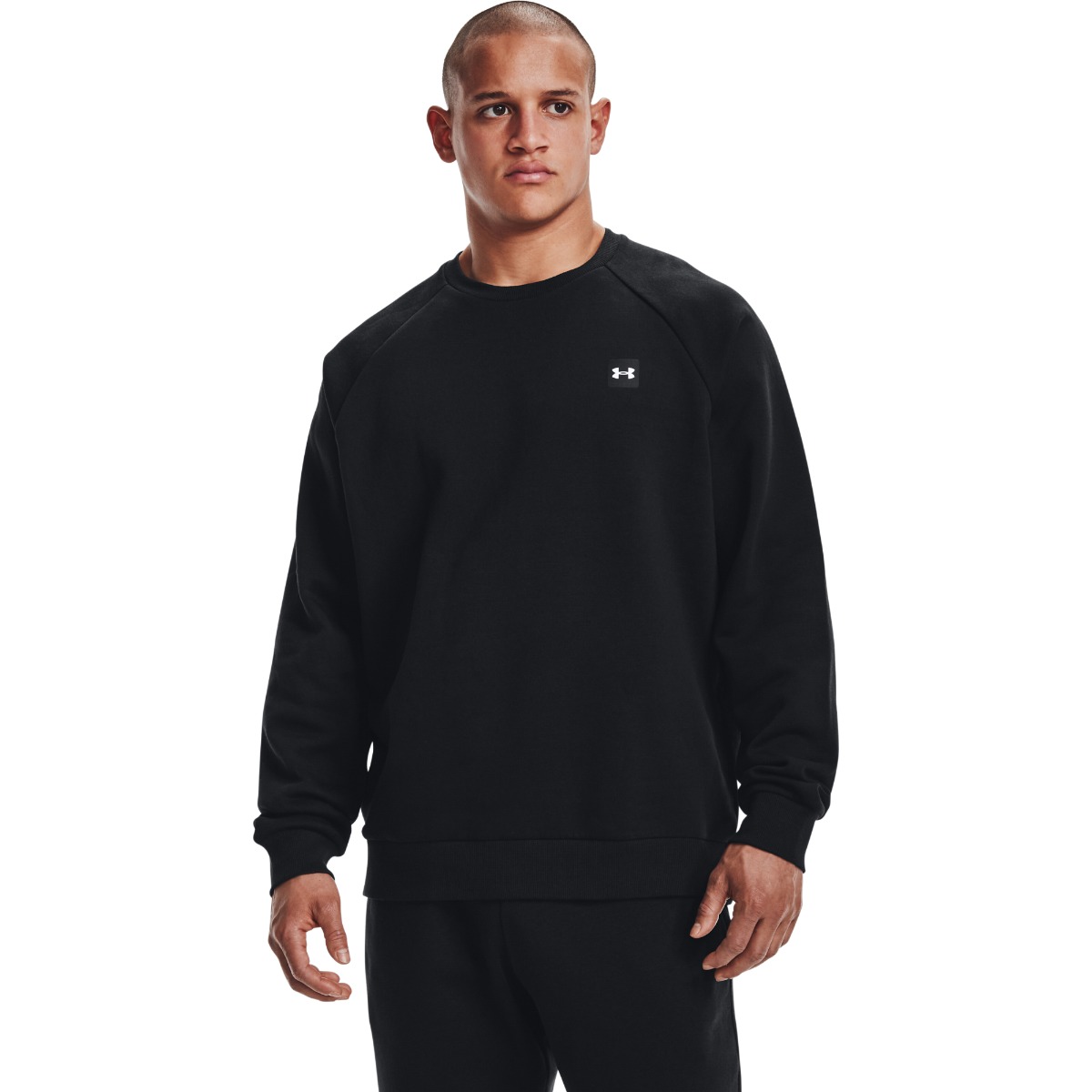 Men‘s Hoodie Rival Fleece Crew Black - Under Armour