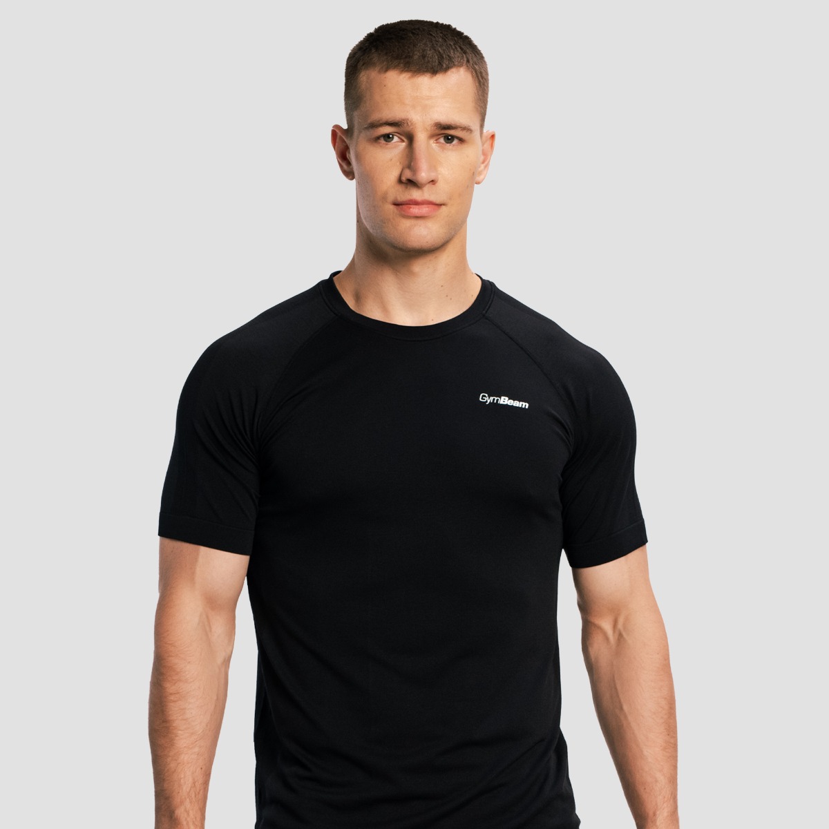Heren Pulse X Hardloop T-shirt Zwart - GymBeam