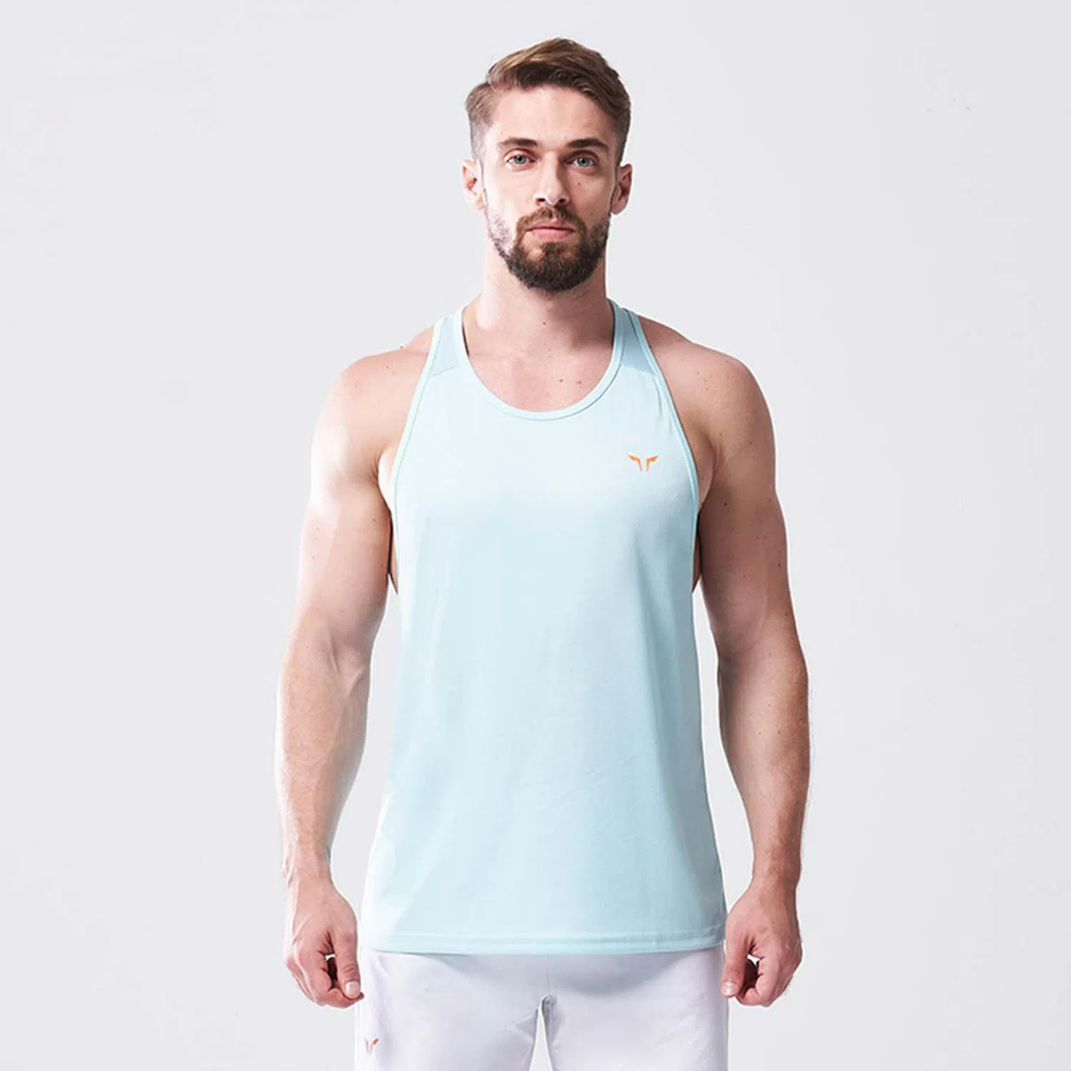 Men‘s Tank Top Performance Vest Canal Blue - SQUATWOLF
