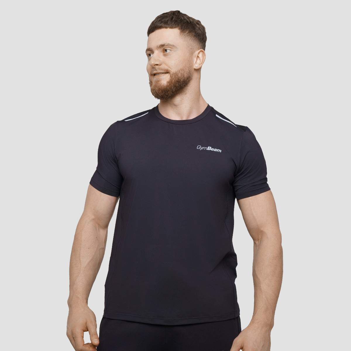 Heren Agile Sport T-shirt Onyx - GymBeam