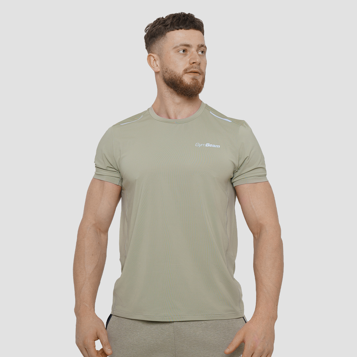 Heren Agile Sport T-shirt Sage - GymBeam