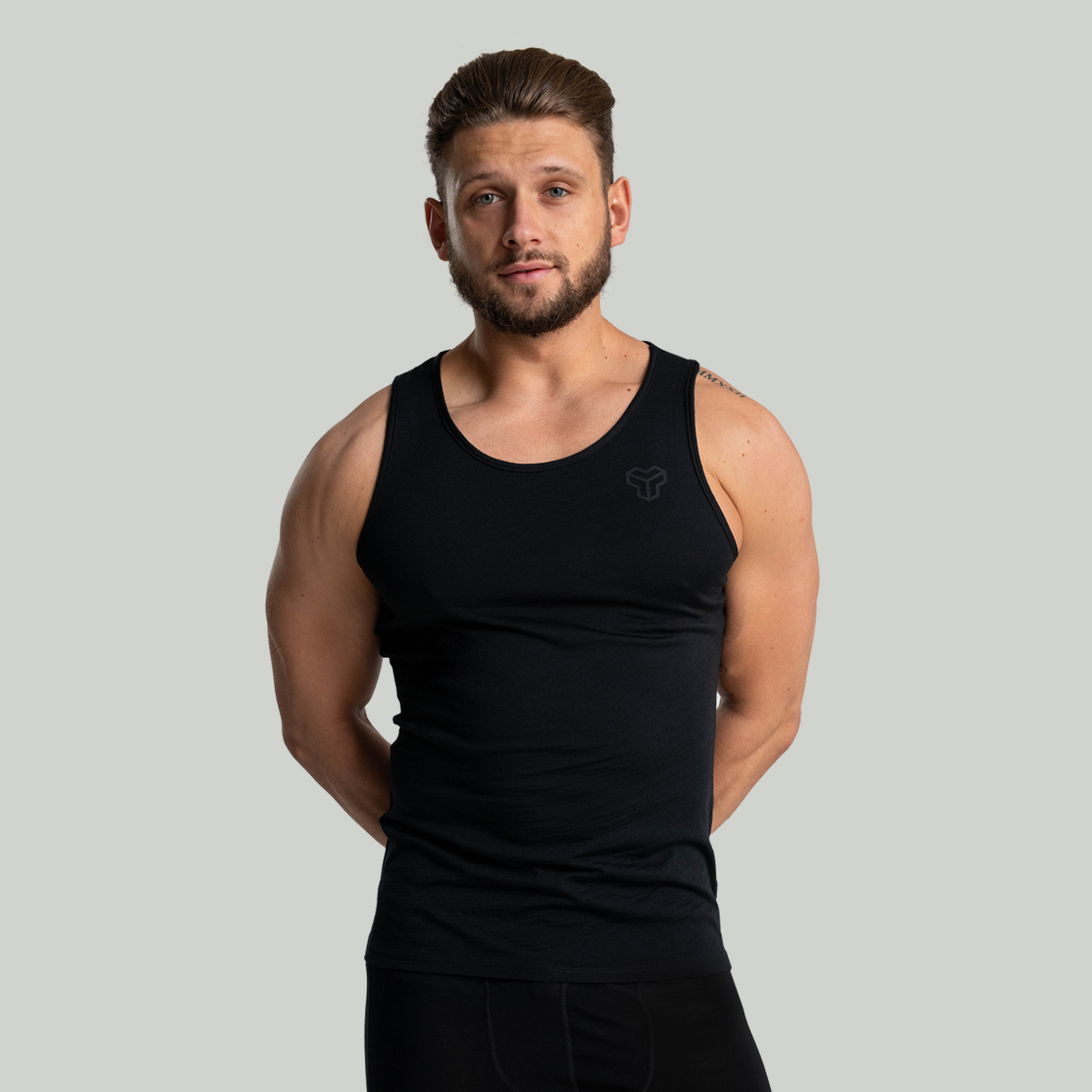 MERINO I Tanktop Zwart - STRIX
