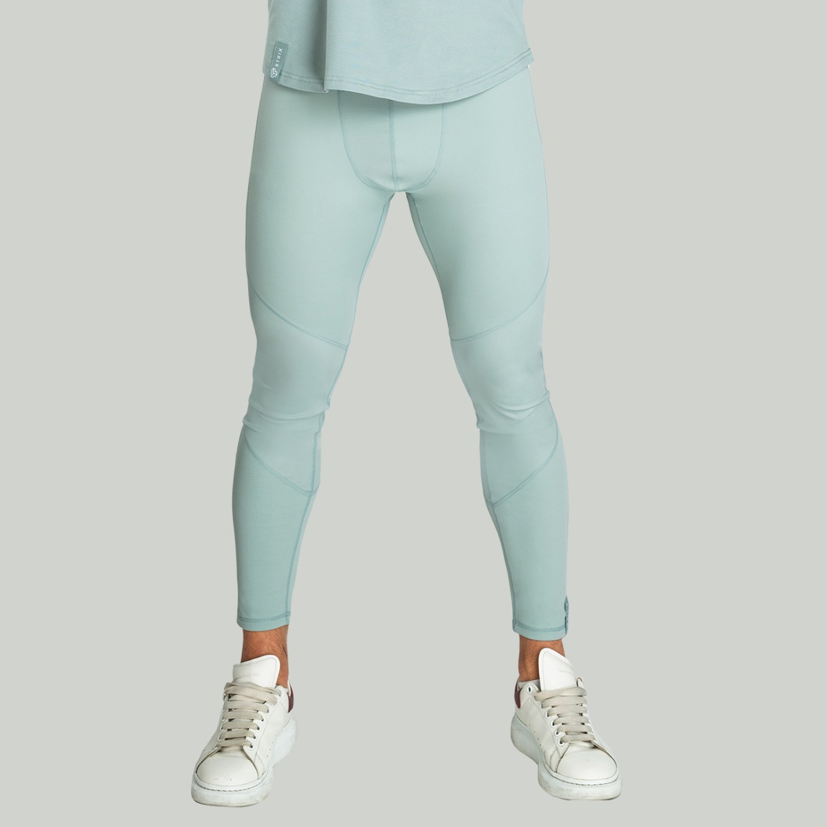 Heren Nebula Legging Steenblauw - STRIX