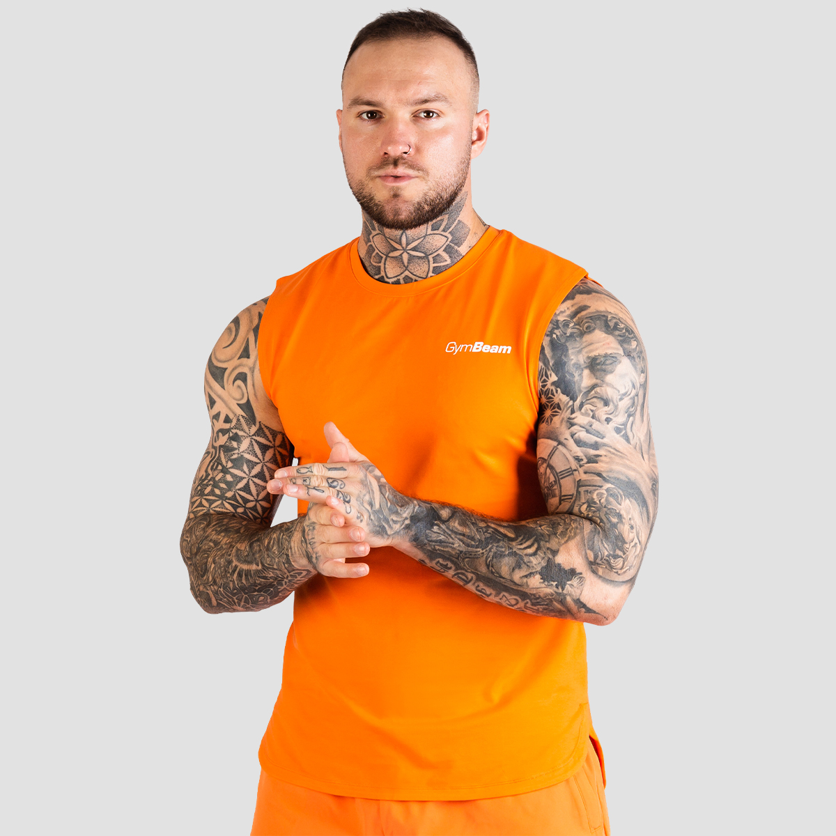 TRN Tanktop Oranje - GymBeam