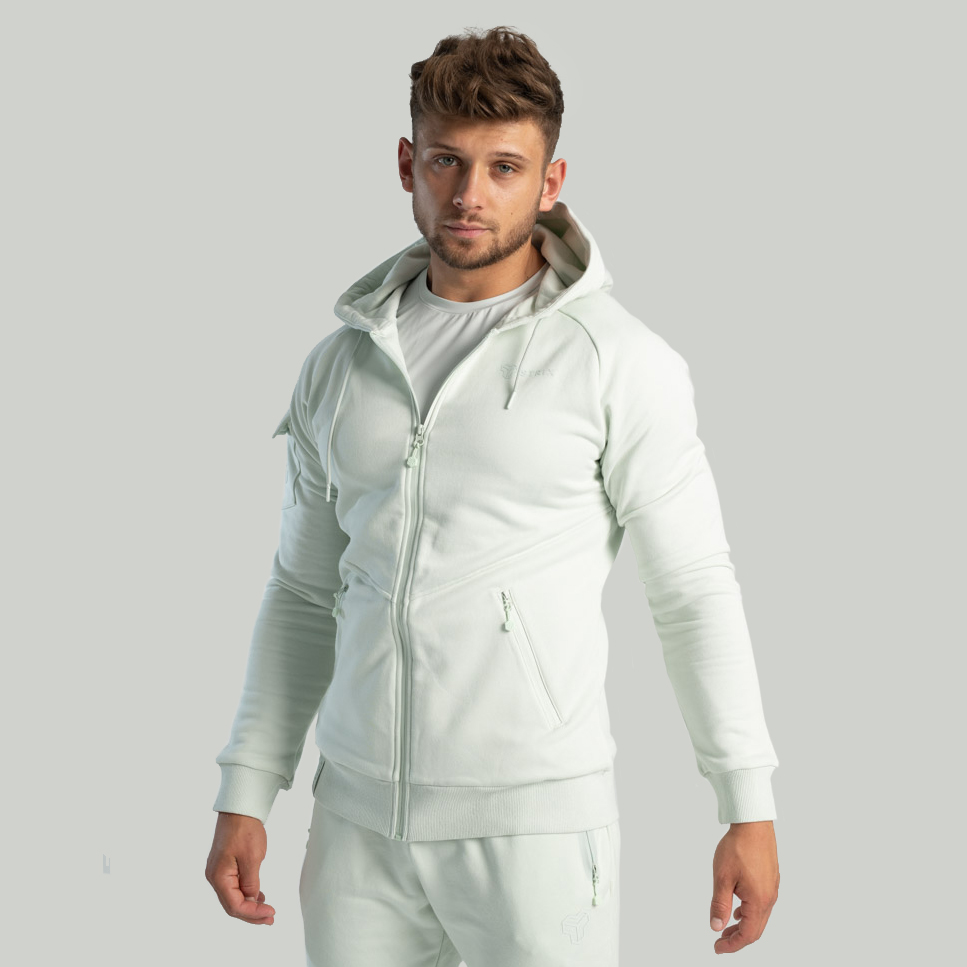 Nova Zip Up Hoodie Maan Grijs - STRIX