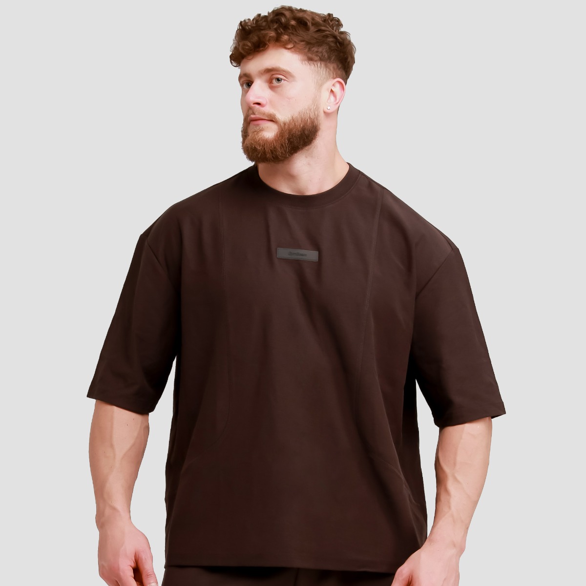 Unstoppable Oversized T-Shirt Bruin - GymBeam