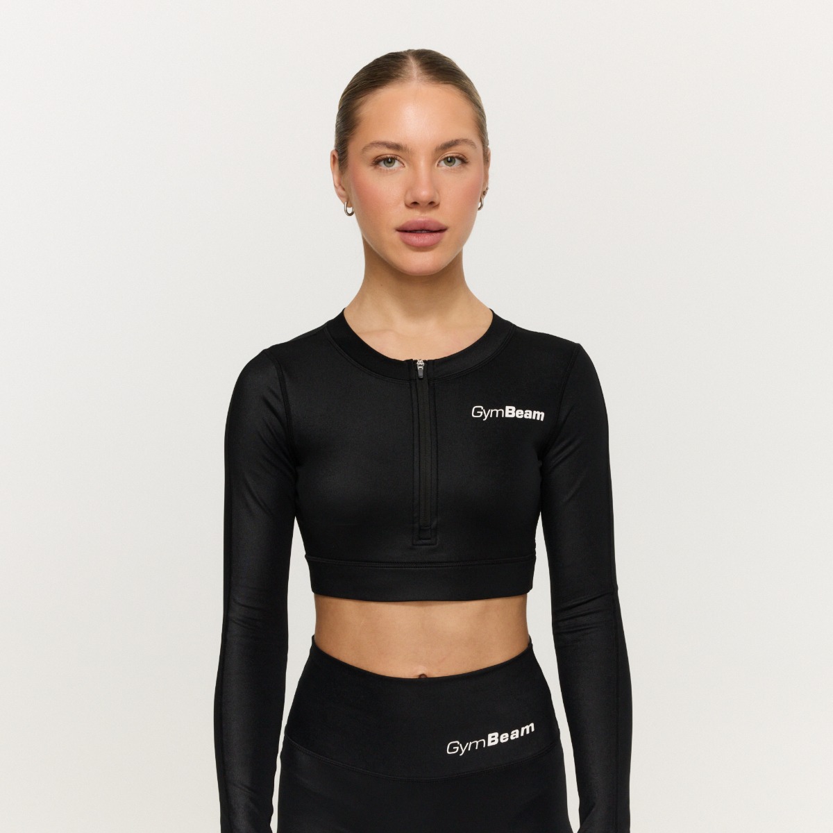Dames sporttop Prime Zwart - GymBeam