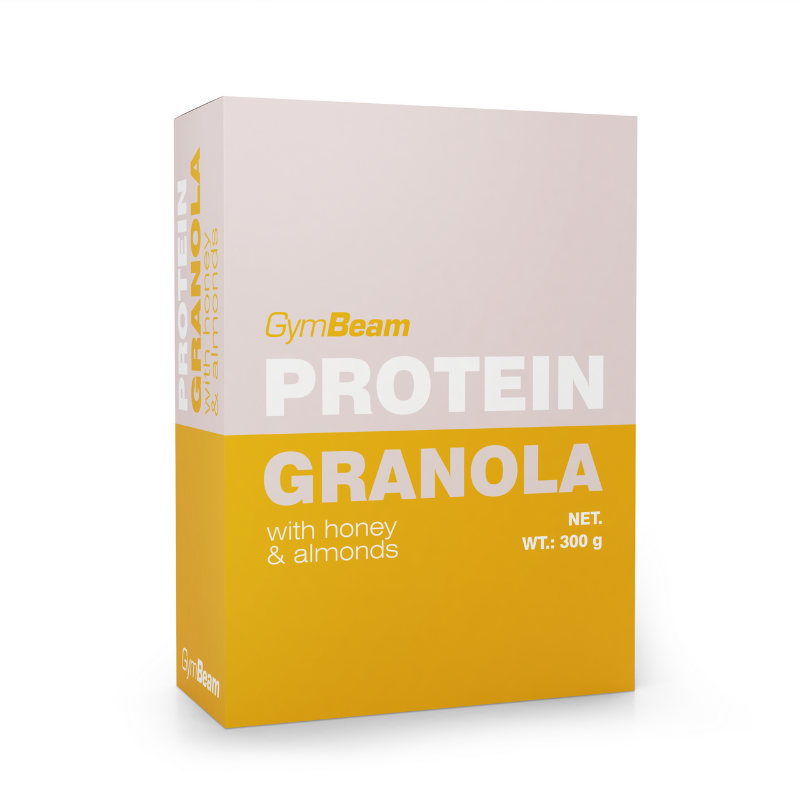Eiwit Granola met Honing & Amandelen - GymBeam